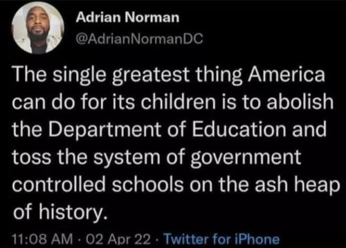 Dept of ED trash it