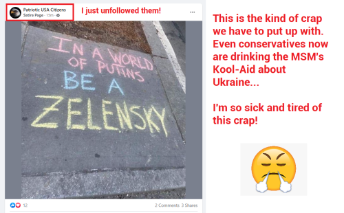 Brainwashed patriots