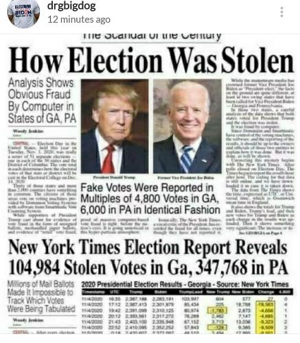 2020 stolen election