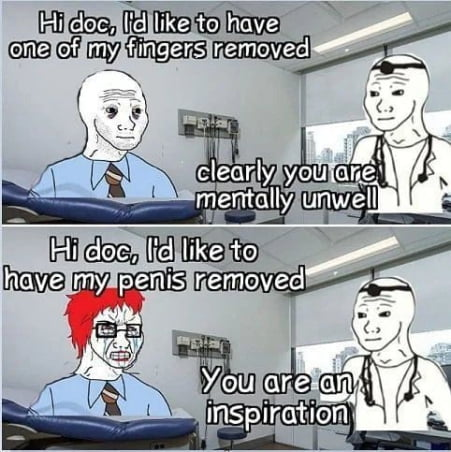 mentally unwell Liberal