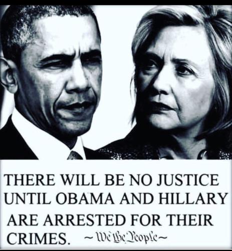 hillary & Obama arrested