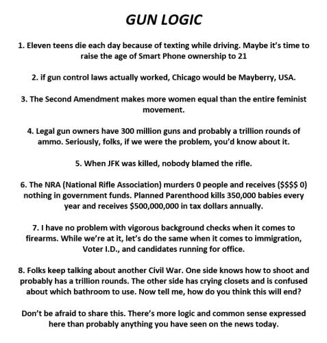 Gun logic