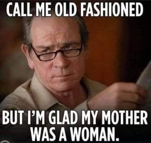 call me old fashioned