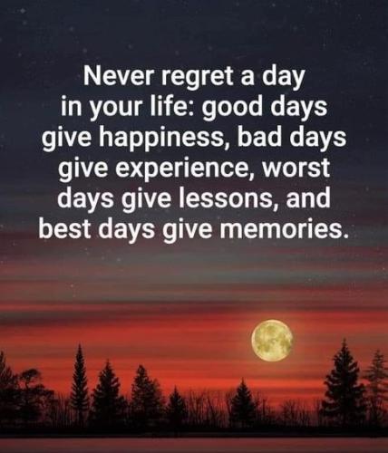 051422 - Never regret