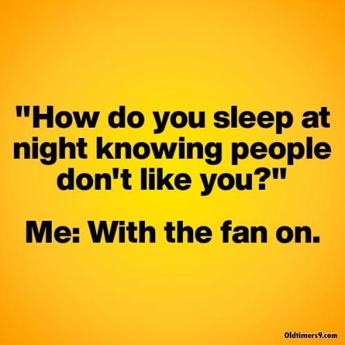 How do you sleep