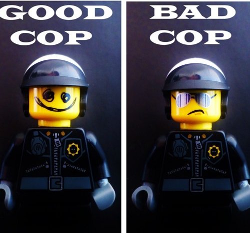 good cop bad cop farce