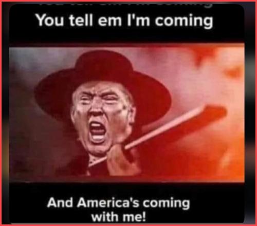 you tell um im coming trump