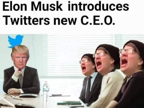 It is a joke