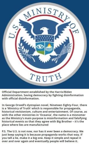 US Ministry of Truth OFFICIAL
