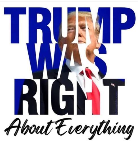 Trump was right