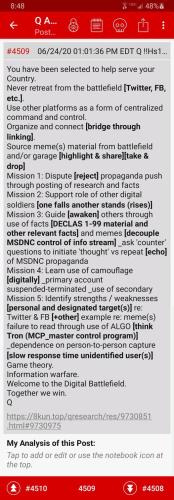 Digital soldiers selected