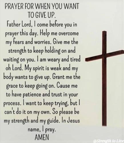 052322 - Want to give up