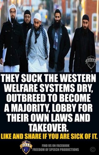 sick of muslims