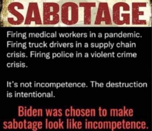 M sabotage
