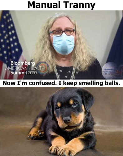 Now I'm confused. I keep smelling balls.