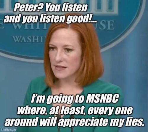 psaki lies