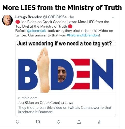 More LIES From the Ministry of Truth