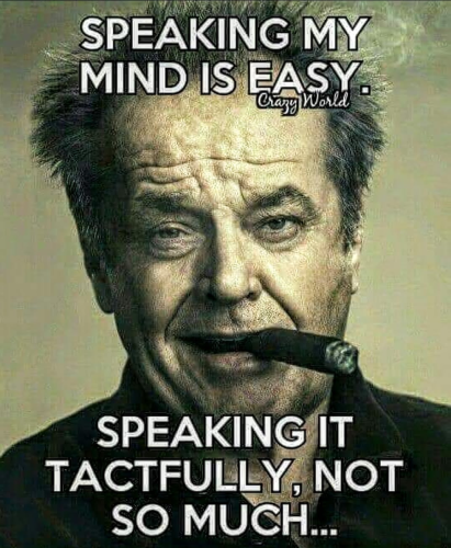 M speaking