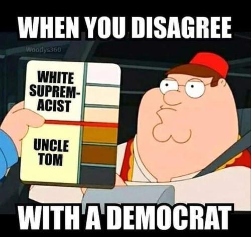 disagree with a democrat