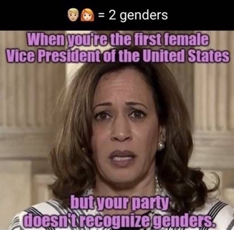 Genders - First female Vice President