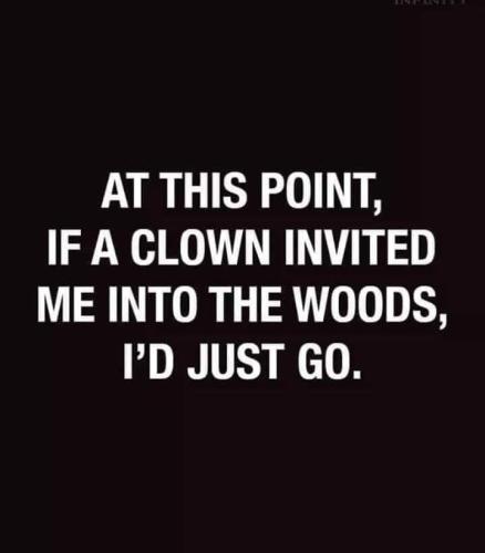 Clown - Invited to the woods