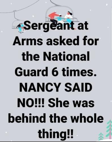 Nanci Pelosi planned 6 Jan