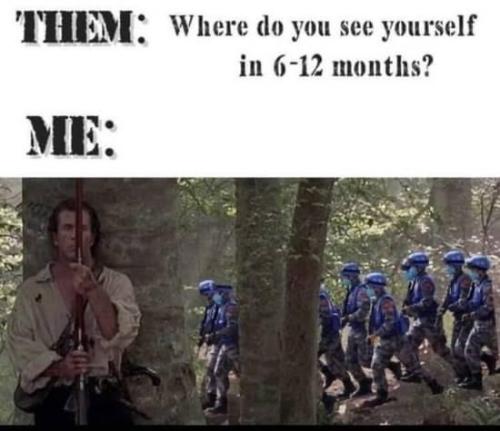 Where do you see yourself in 6-12 months if Biden has his way with the WHO