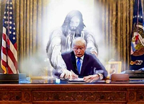JesusTrumpHands