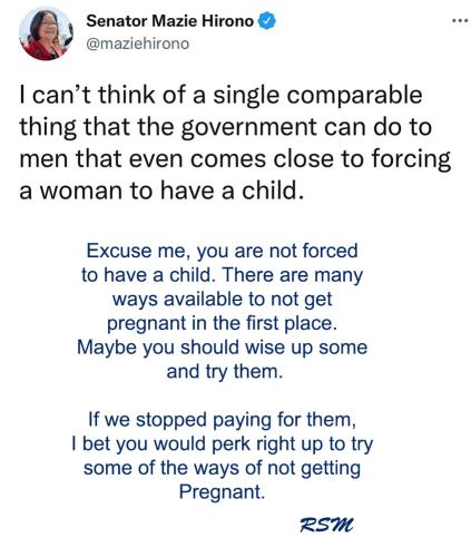 Forced to have a child