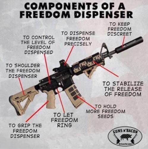 AA freedom dispenser
