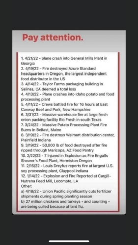 food processing plants