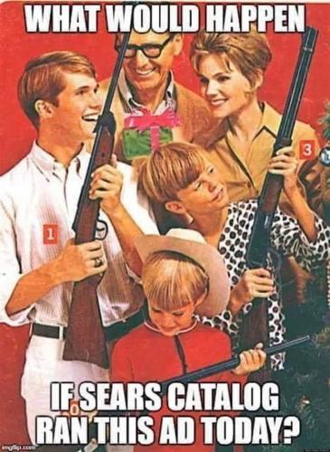 Sears catalog gun ad