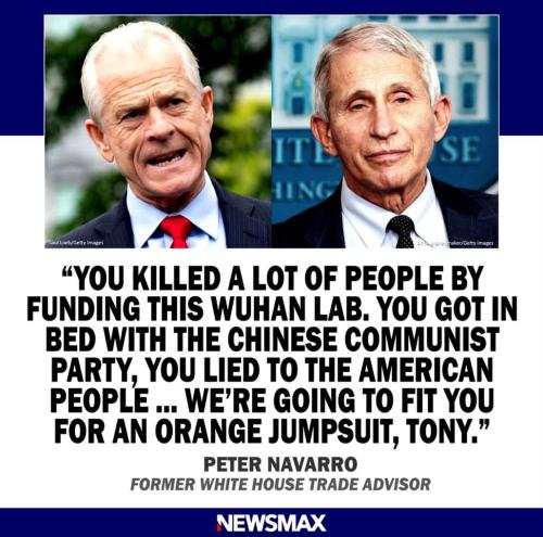 Fauci ~Peter Navarro~ Orange Jumpsuit