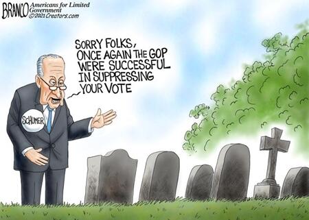 SCHUMER THE DEAD VOTE