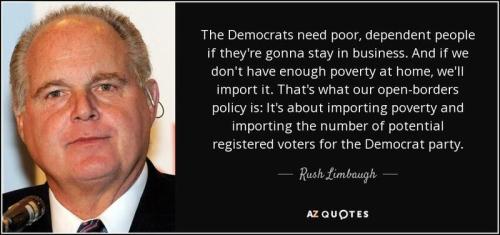 rush on open borders