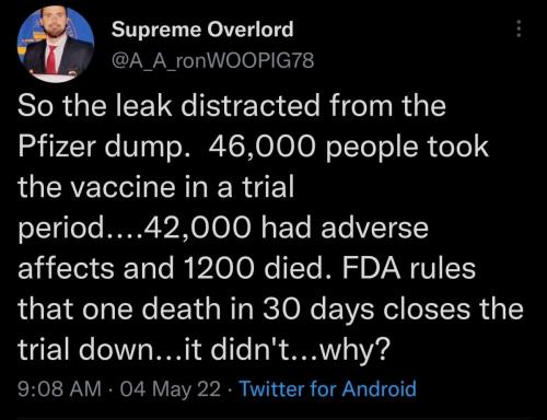 SO THE LEAK