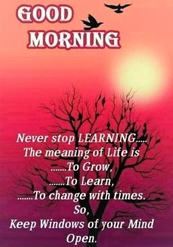 050922 - Never stop growing