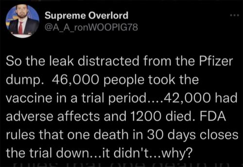 distracted from pfizer