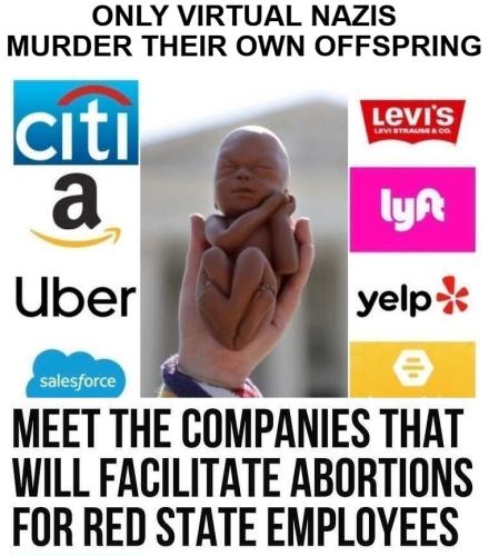 Only Virtual Nazis Murder their own offspring