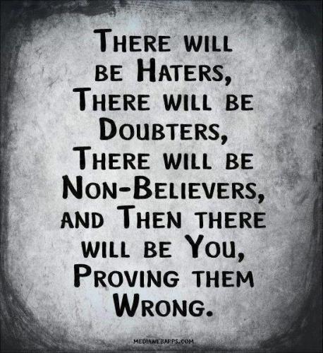 There will be...