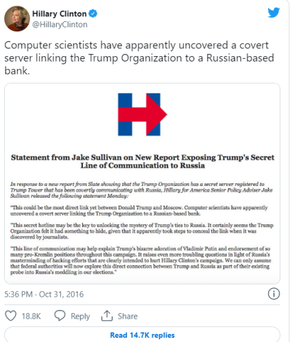 HillaryIsALyingDouche