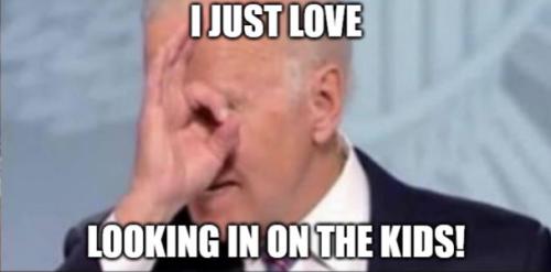 bidenpeepingwcap