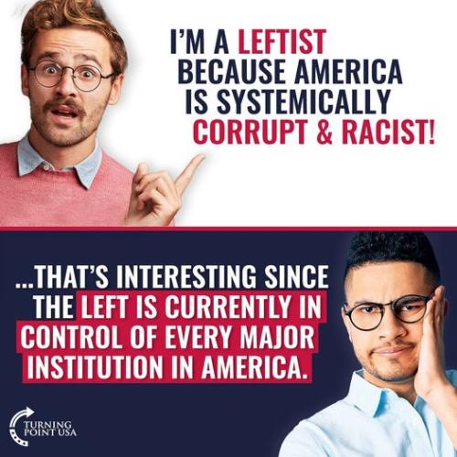 LeftistsHateAmericaBecauseSystematicallyCorruptRacist