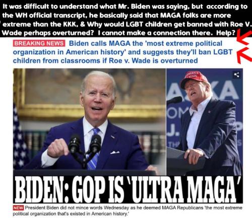 Biden Hates MAGA Patriots