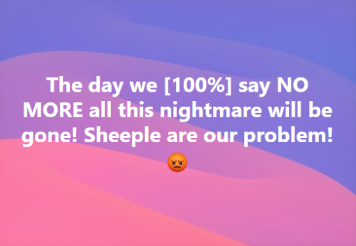 sheeple our problem