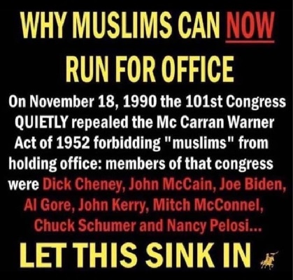 WHY MUSLIMS CAN HOLD OFFICE