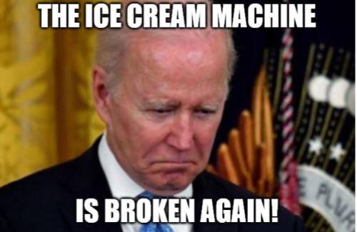 bidenicecreammachineisbrokenwcap