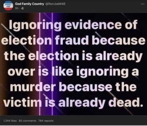 ELECTION FRAUD