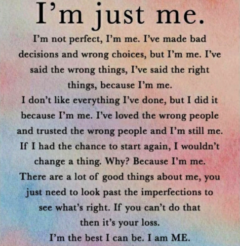 M I am me