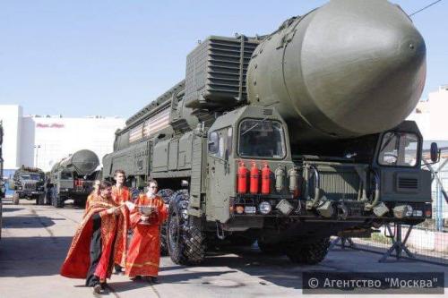 Russian Church blessed Satan missile